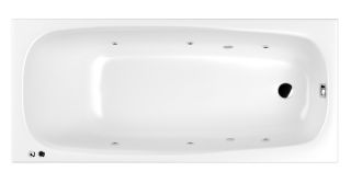 Гидромассажная ванна Whitecross Layla 0102.180080.100.SOFT.CR 180x80см Soft хром